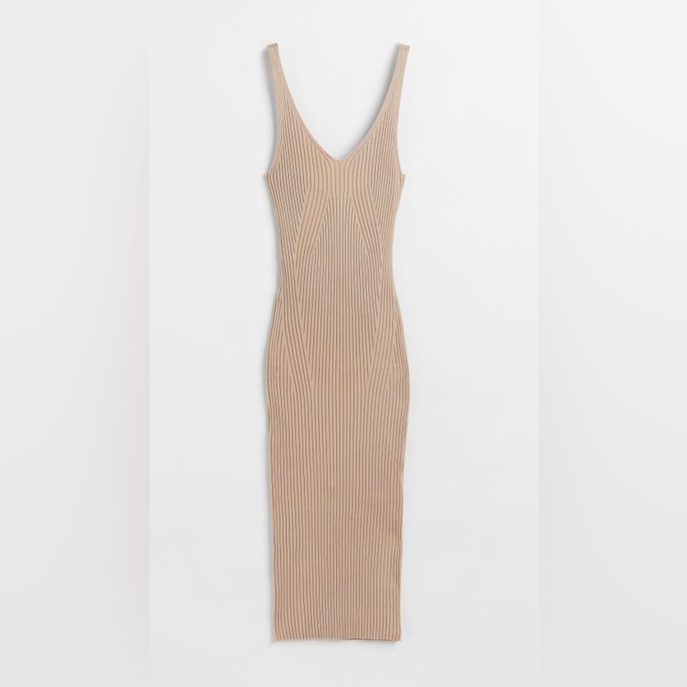 H&M Rib-knit Bodycon Dress